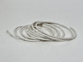 Coil of white 18 AWG 5-conductor thermostat wire