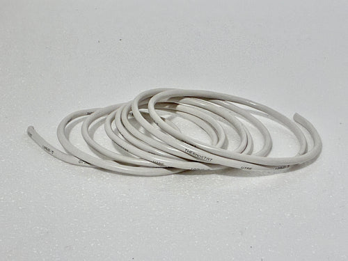 Coil of white 18 AWG 5-conductor thermostat wire