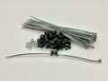 Heavy-Duty Zip Tie Mount Screws, 50-Pack