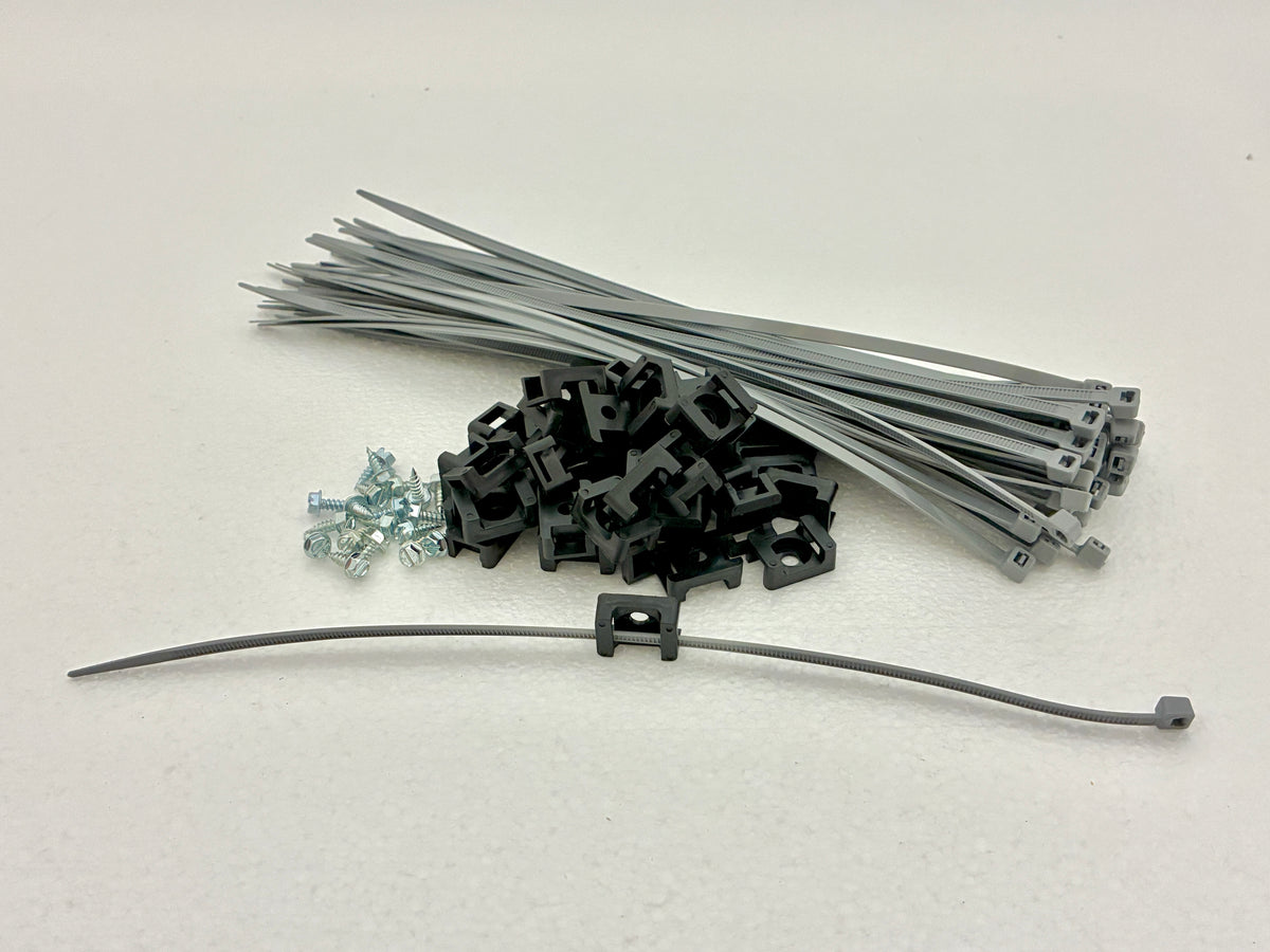 Heavy-Duty Zip Tie Mount Screws, 50-Pack